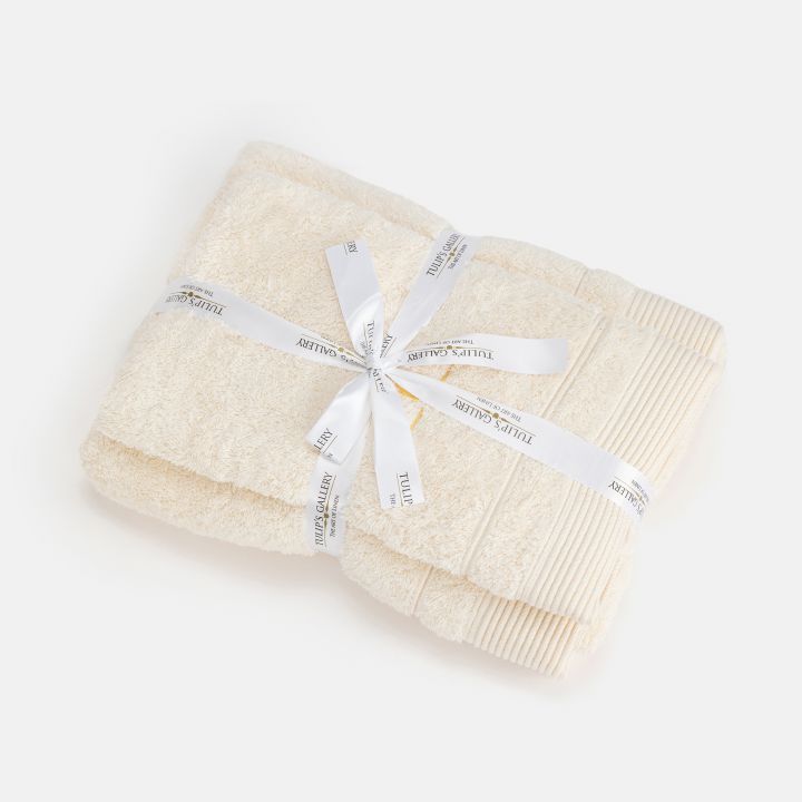 מארז מגבות גוף ופנים טוליפ