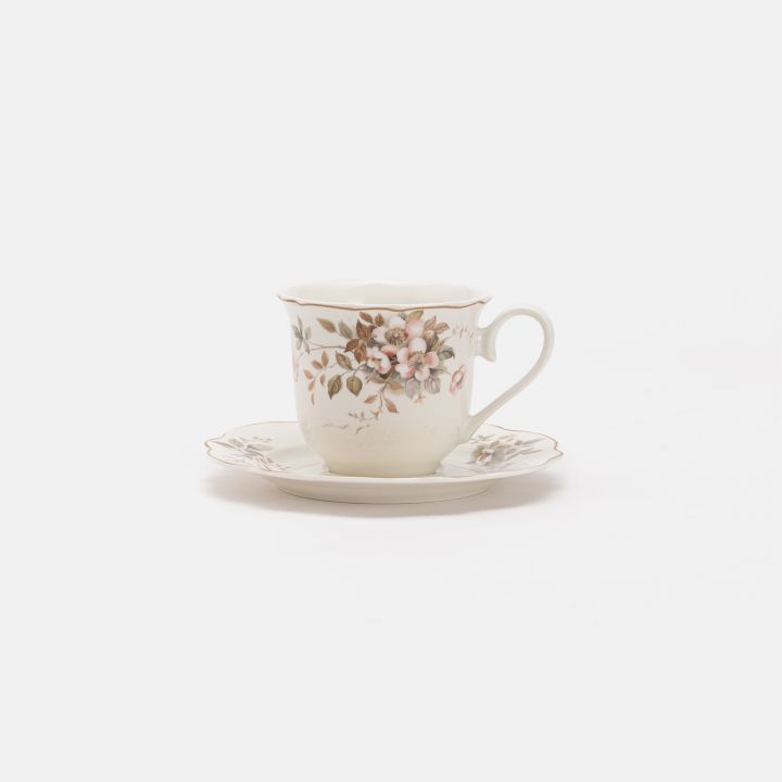 ספל ותחתית פלורט