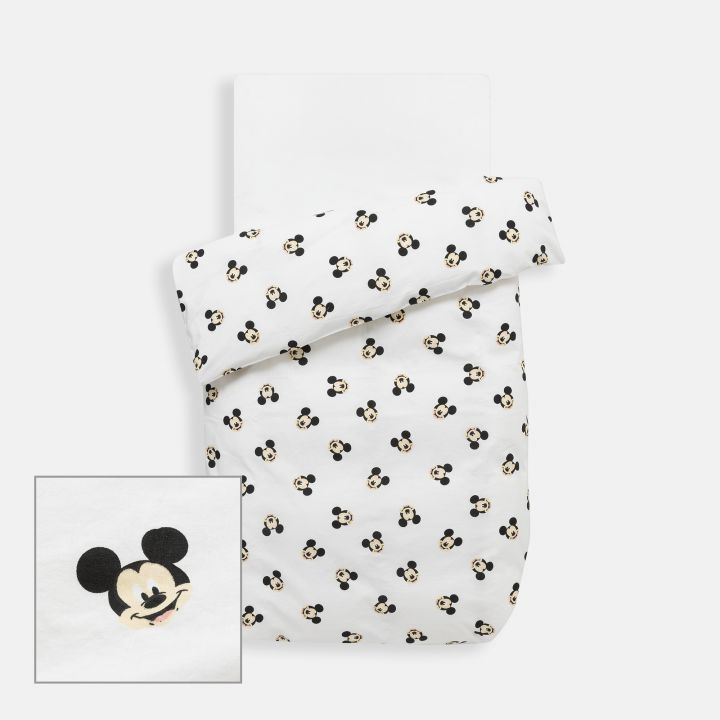 סט כותנה סרוקה מיקי מאוס