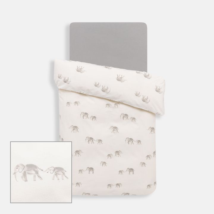 סט מצעי פלנל לתינוק באנס