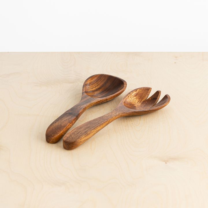 סט כפות הגשה טימבר