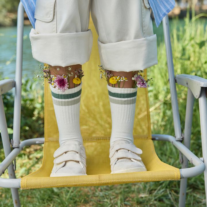 מארז 2 זוגות גרביים מכותנה אורגנית לילדים