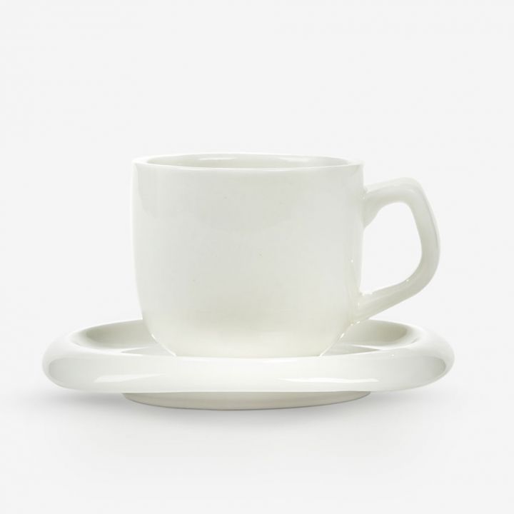 ספל אספרסו ותחתית לאב