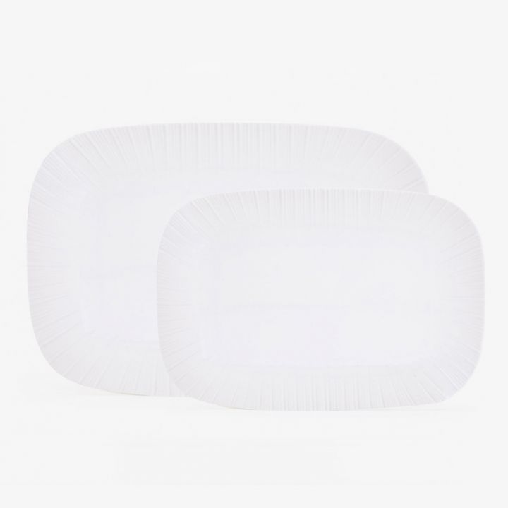 צלחת פורצלן להגשה