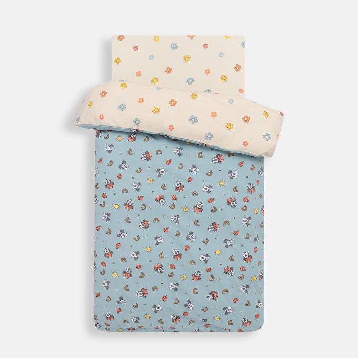 סט כותנה סרוקה בייבי מיני