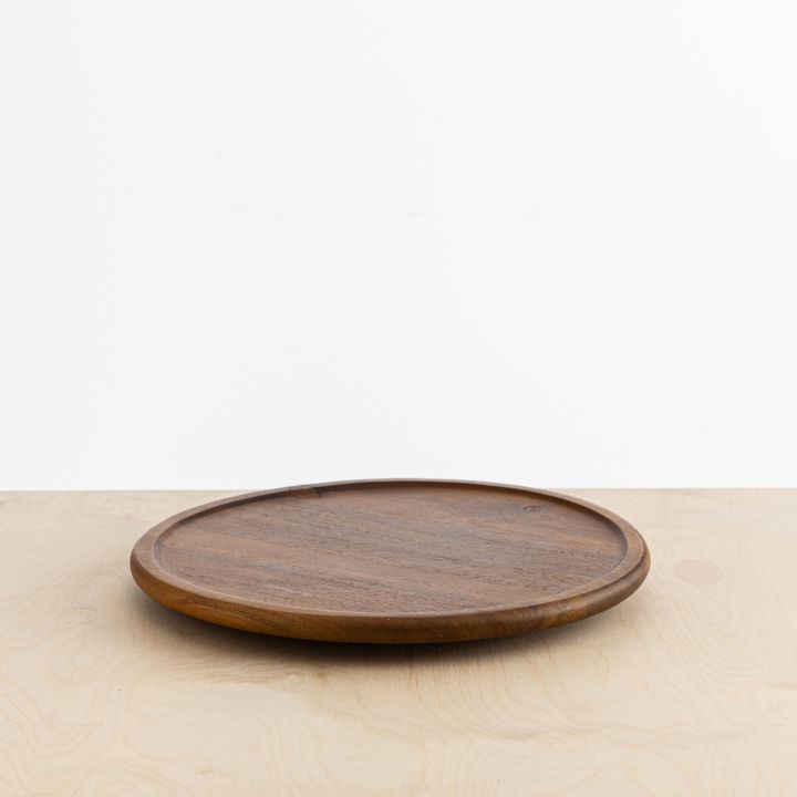 מגש עץ מסתובב