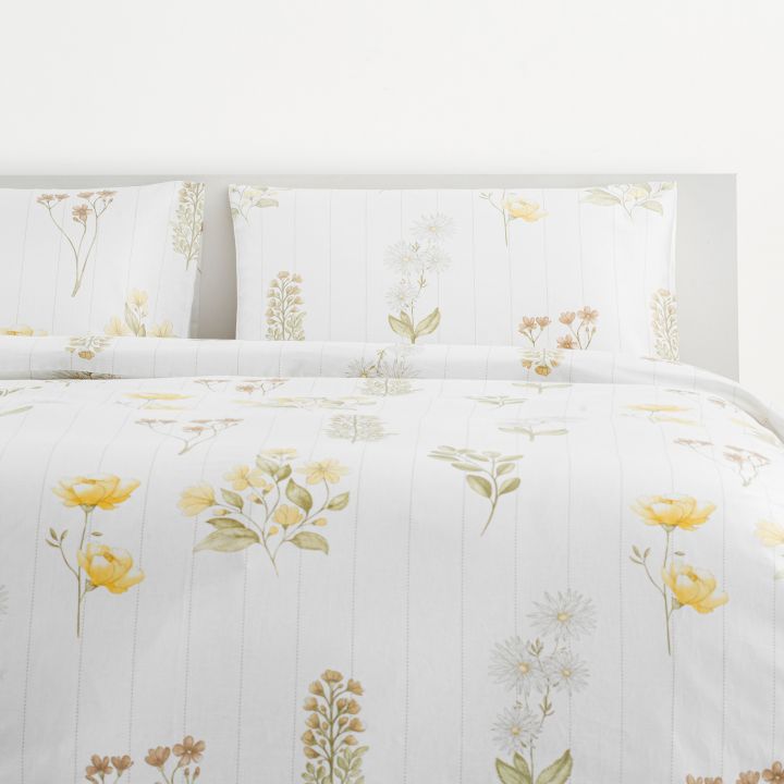 סט מצעי כותנה פלורה