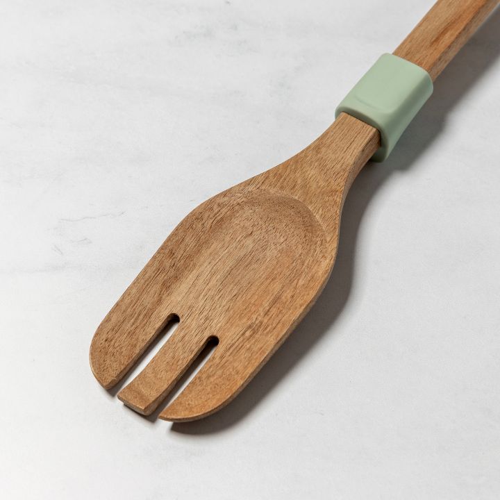 מזלג הגשה מעץ FOODY