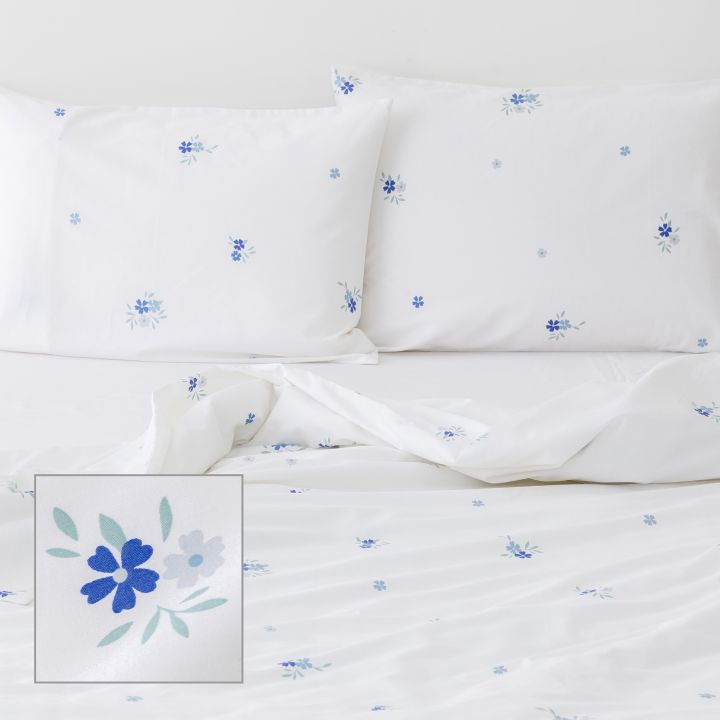 סט מצעי כותנה באריגת סאטן יערה