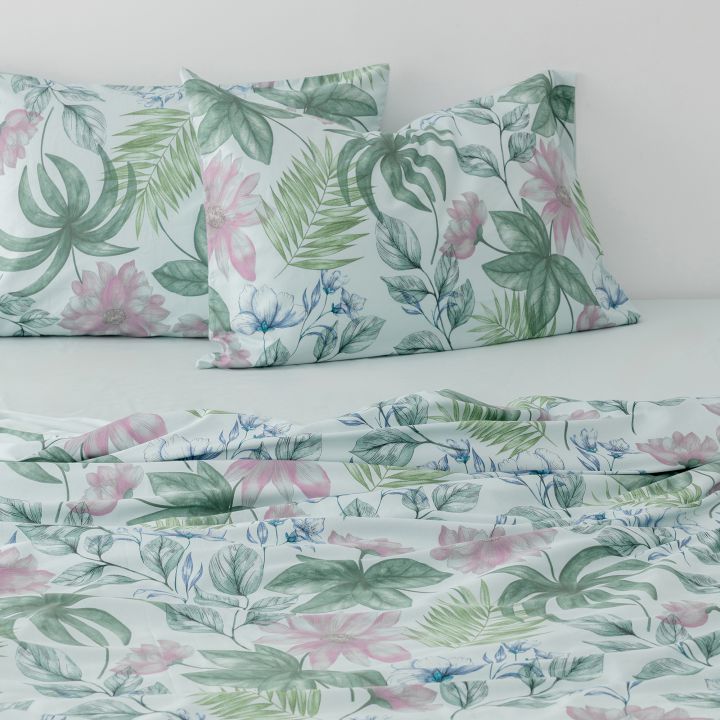 סט מצעי כותנה באריגת סאטן רוזלי