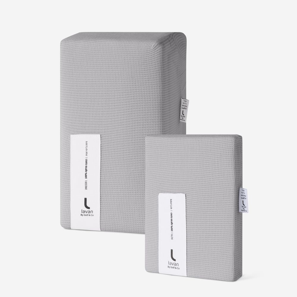 ציפית כותנה וופל ג’רסי