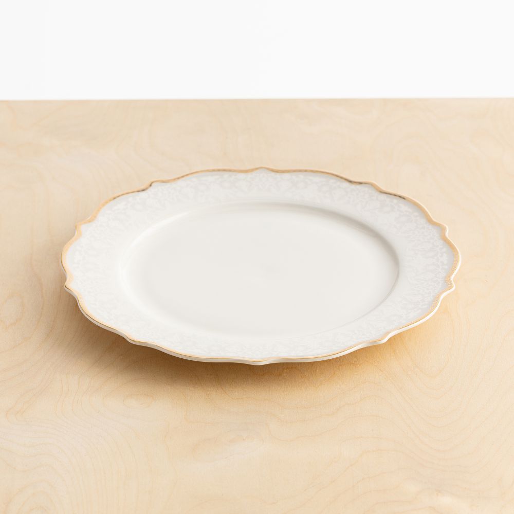 צלחת פורצלן עיקרית אדריאנה