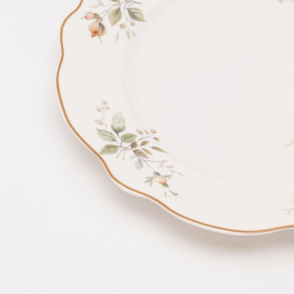 צלחת קינוח פלורט