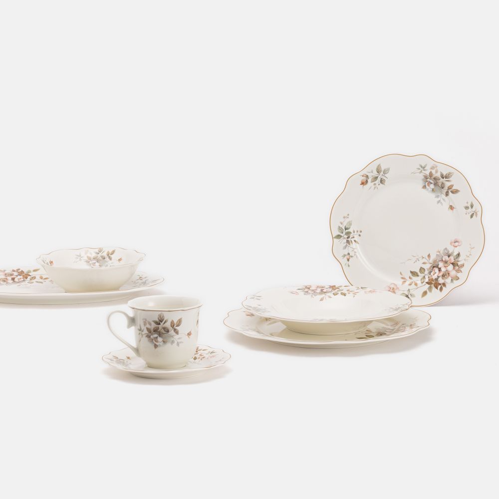 צלחת קינוח פלורט