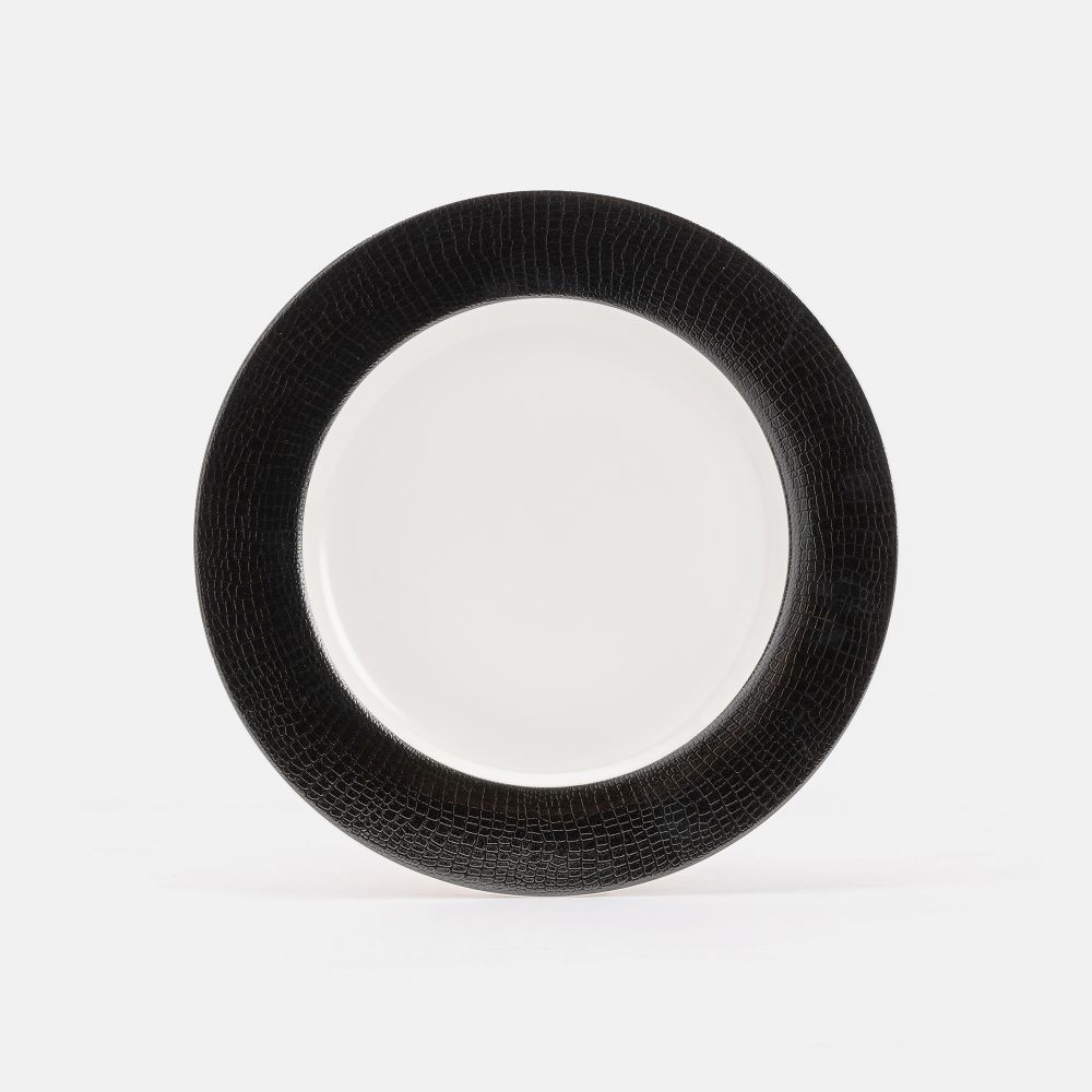 צלחת פורצלן עיקרית קרוקו