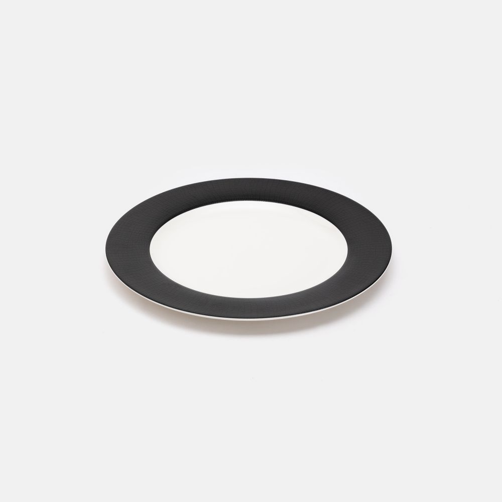 צלחת פורצלן עיקרית קרוקו