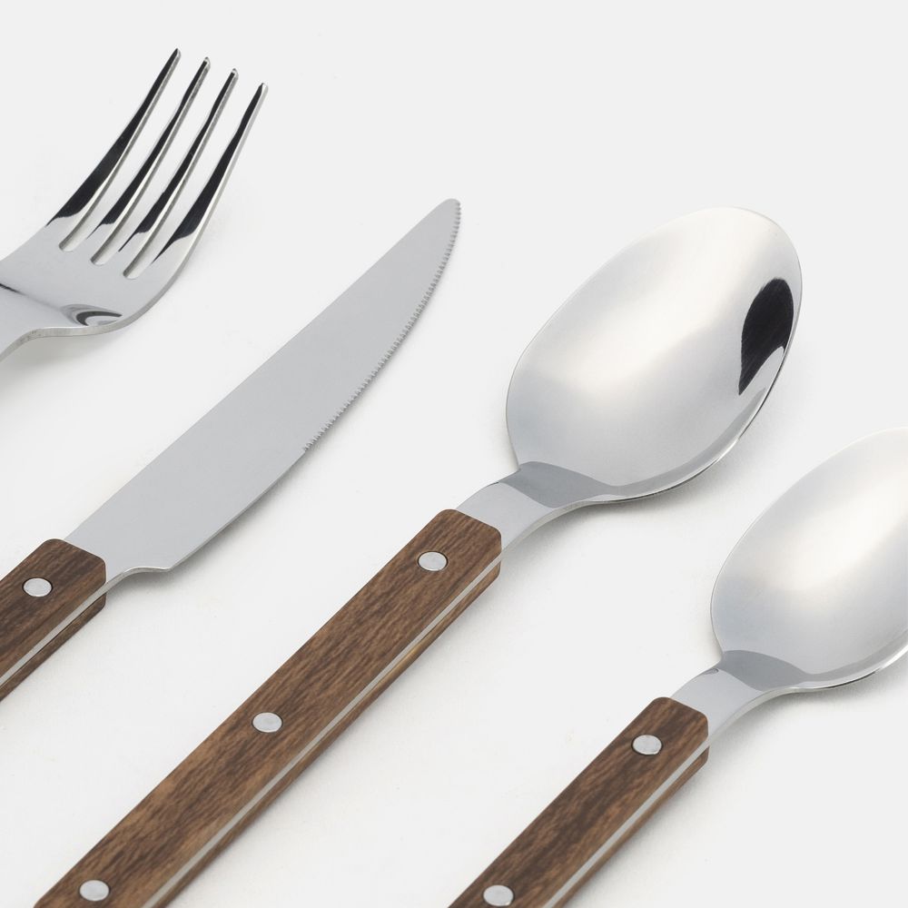 סט סכו”ם 24 חלקים וודי