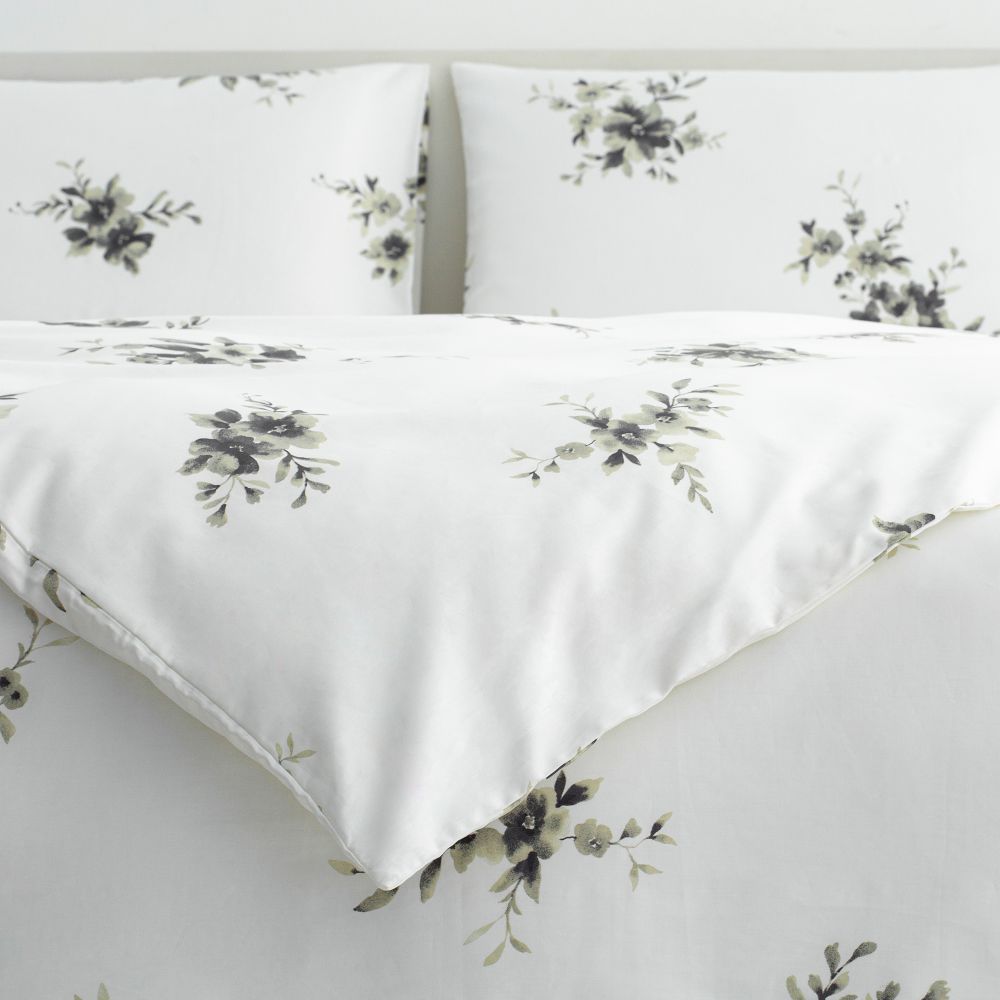 סט מצעי כותנה סאטן גריי