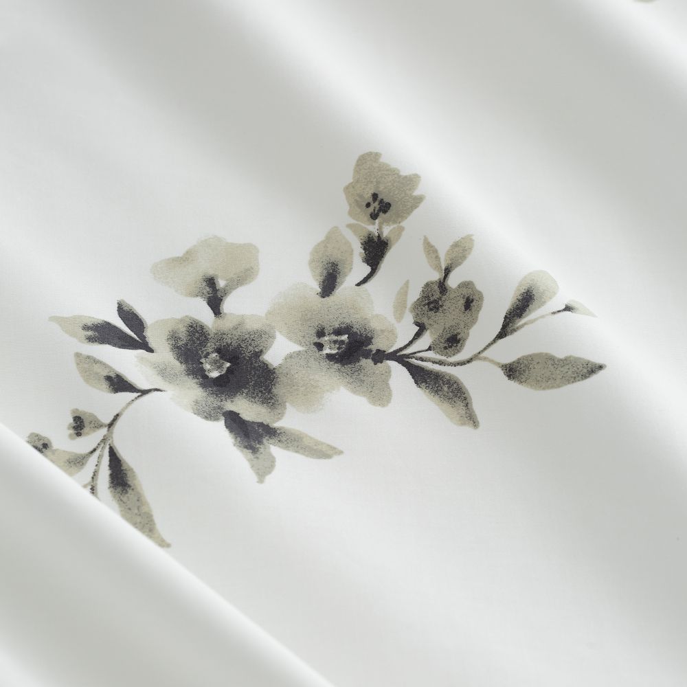 סט מצעי כותנה סאטן גריי