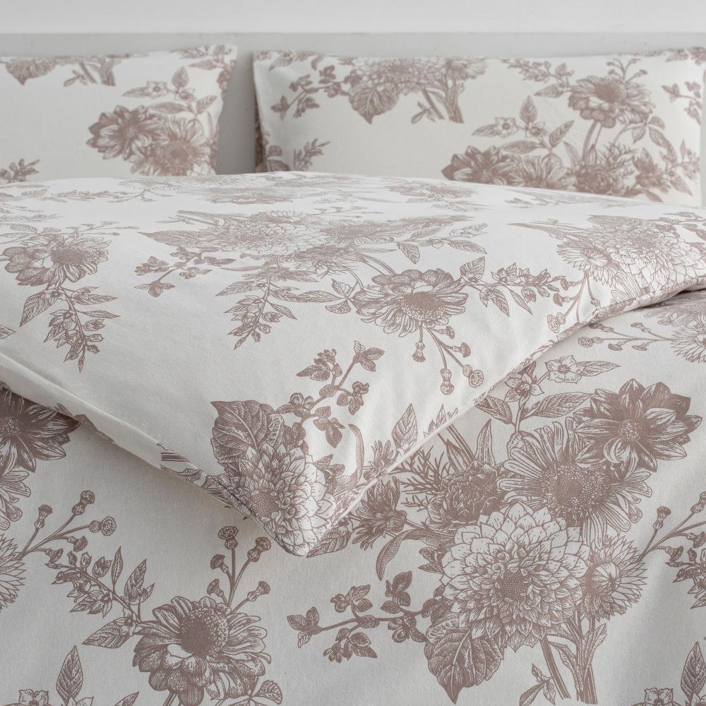 סט מצעי פלנל כותנה שושן