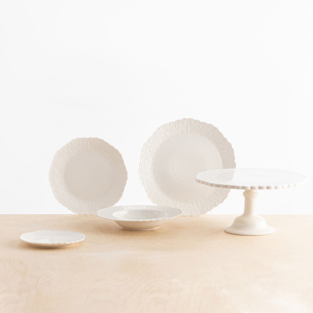 צלחת פורצלן למרק אריאל