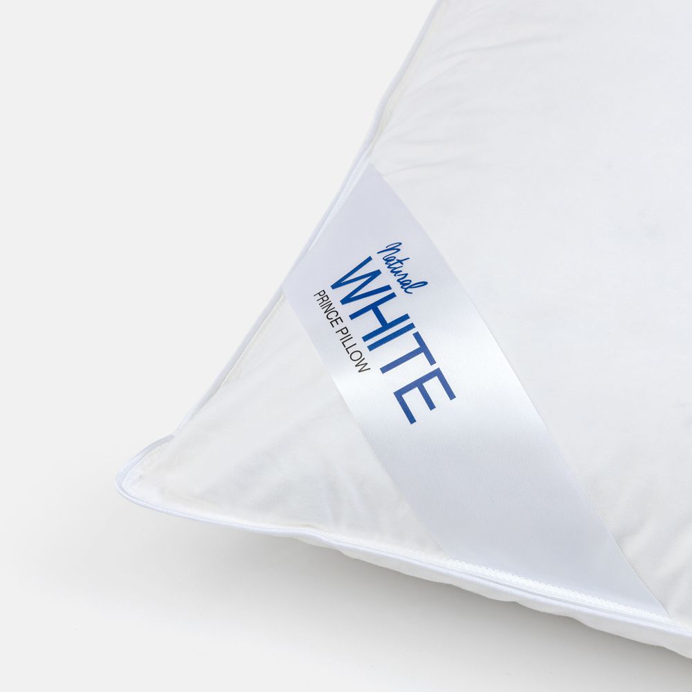 כרית פרינס דו-צדדית פלומה ונוצות -רכות ותמיכה בהתאמה אישית