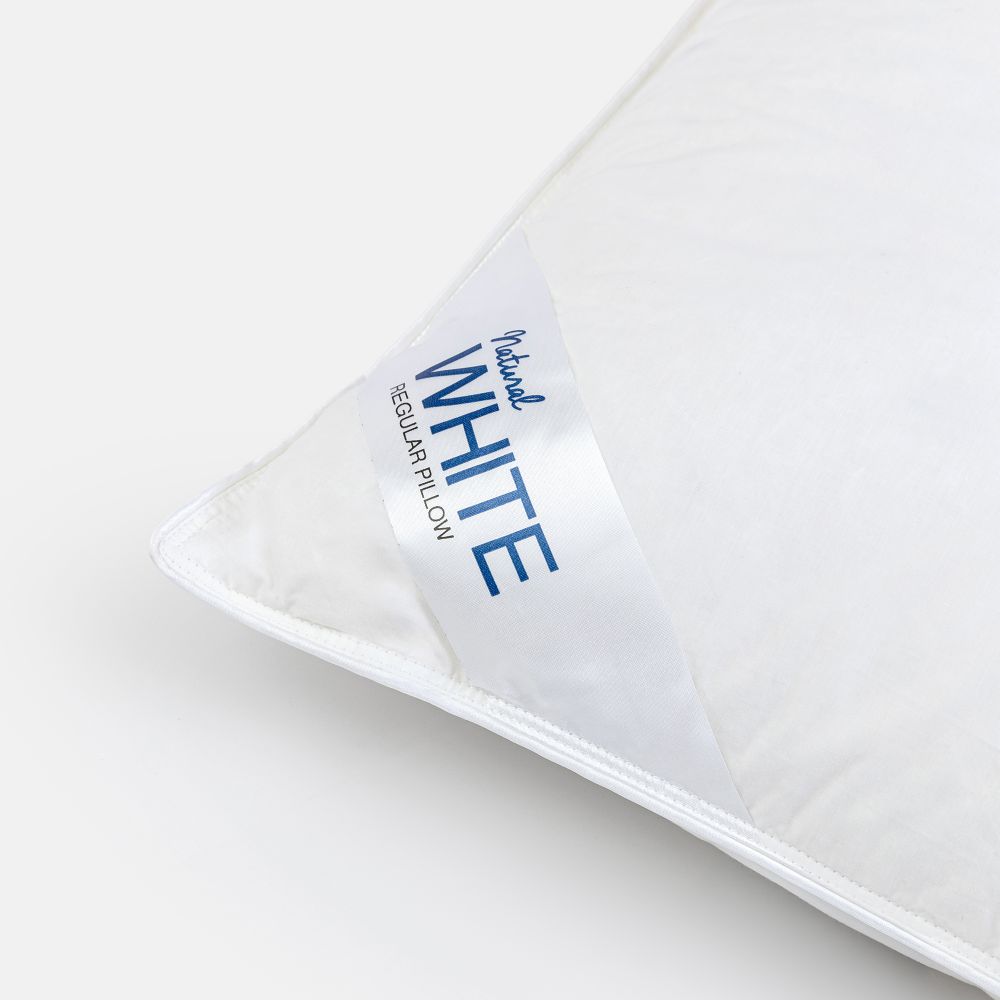 כרית פוך טבעי 3 שכבות בתמיכה בינונית