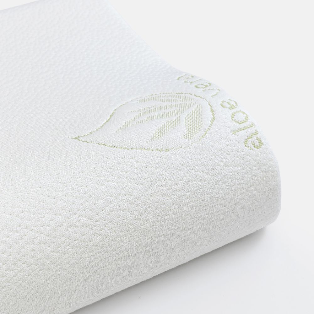 כרית קונטור ארגונומית עם שני גבהים לבחירה במילוי ויסקו יצוק