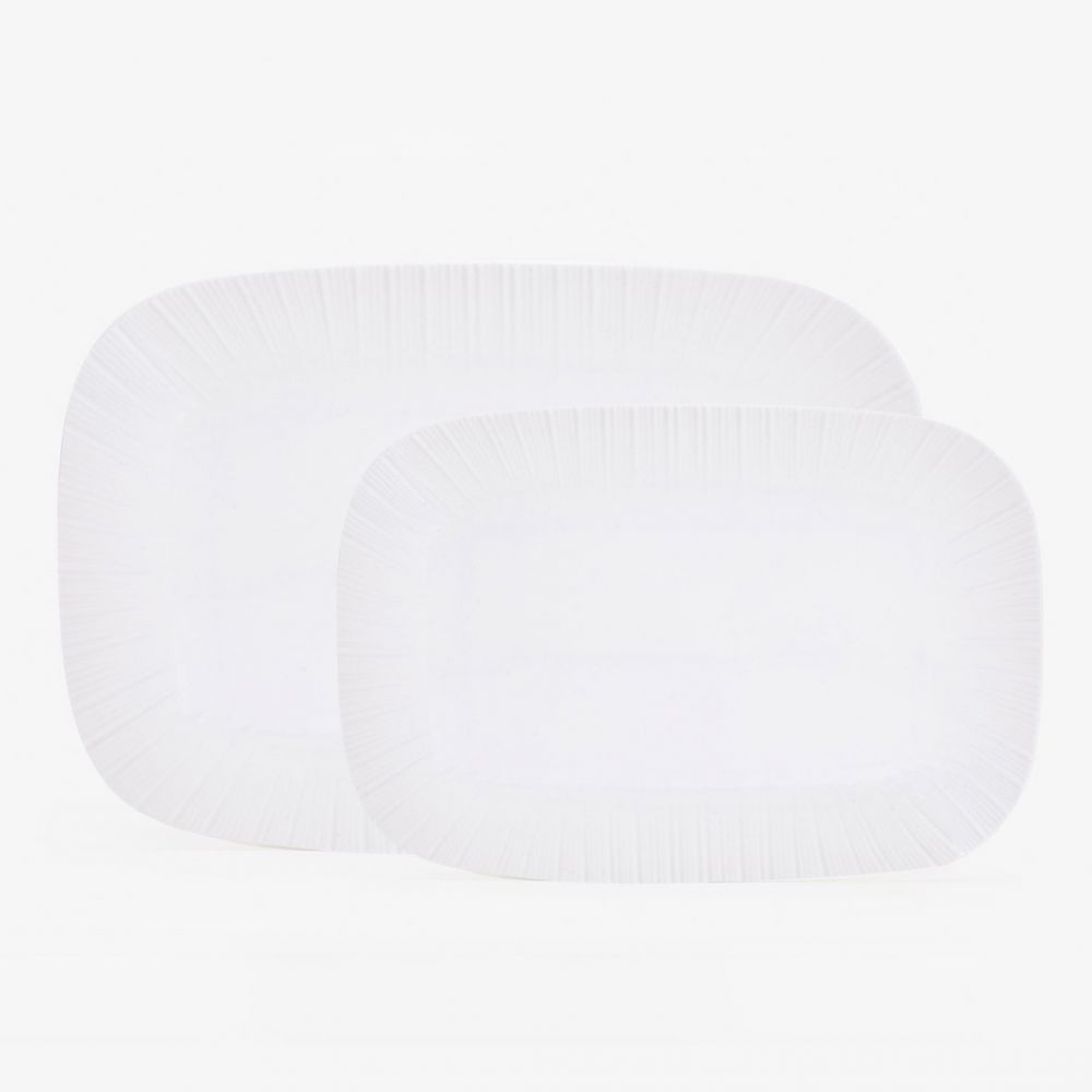 צלחת פורצלן להגשה