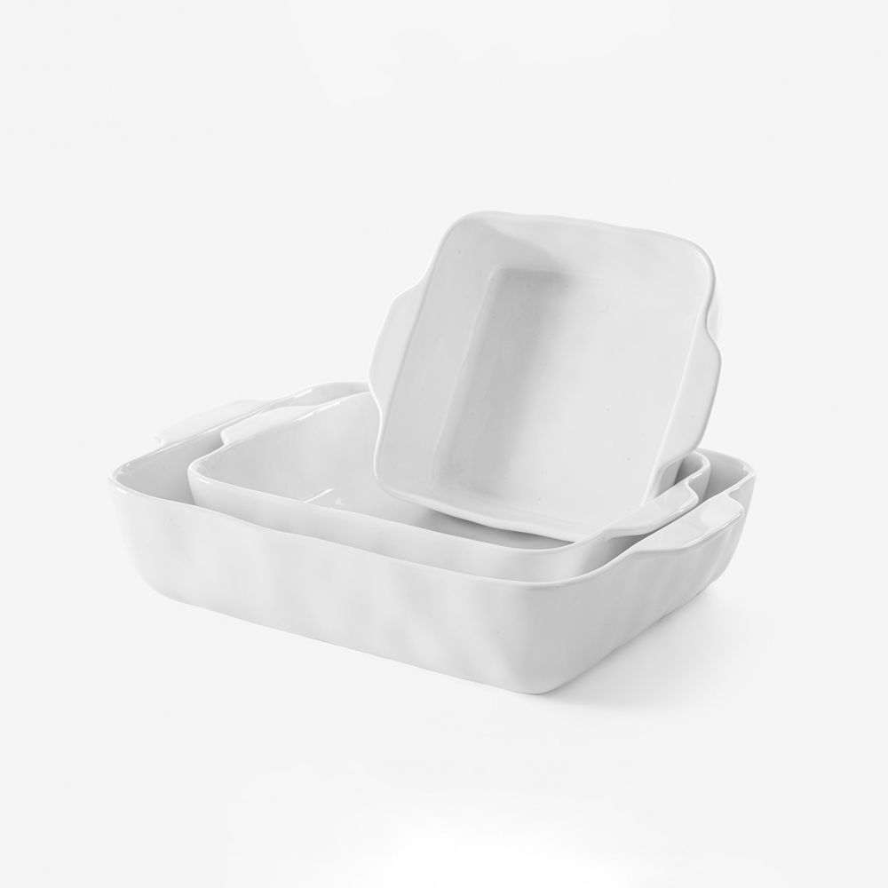 תבנית פורצלן להגשה אייבורי