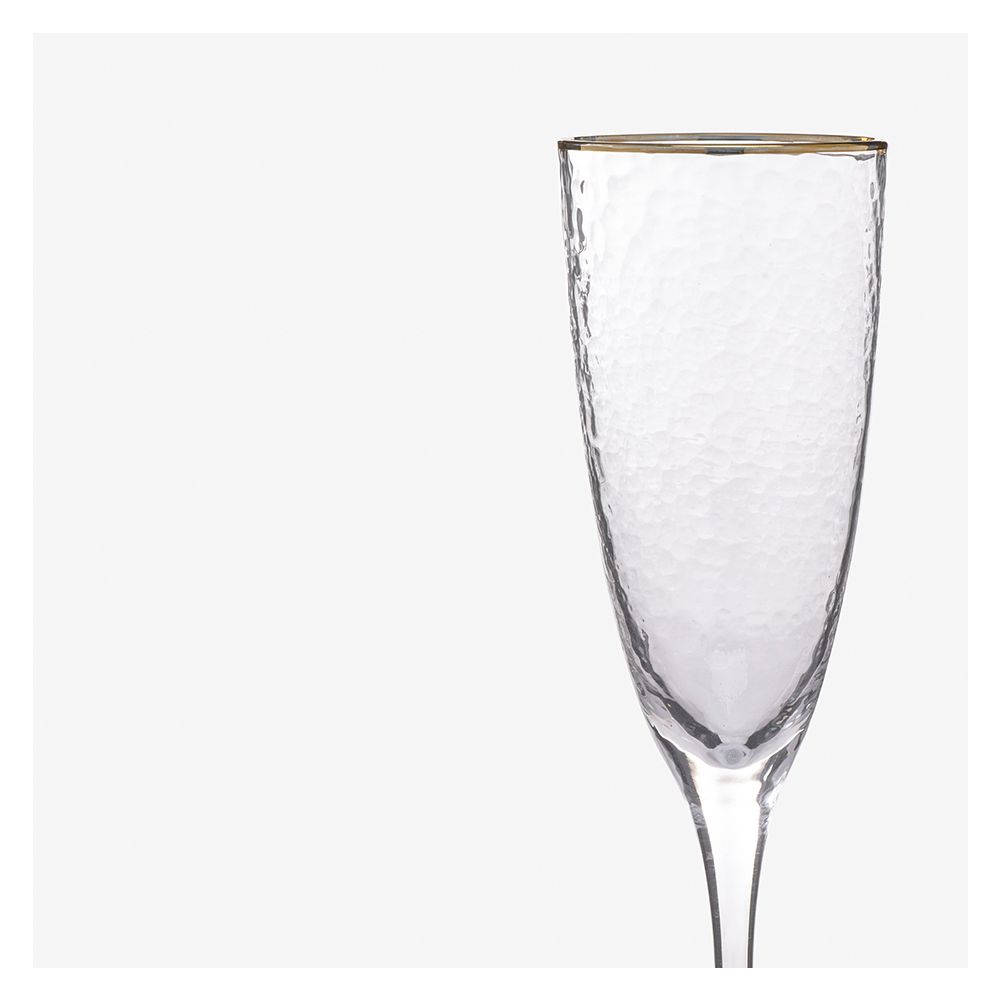 כוס שמפניה זכוכית סטלה