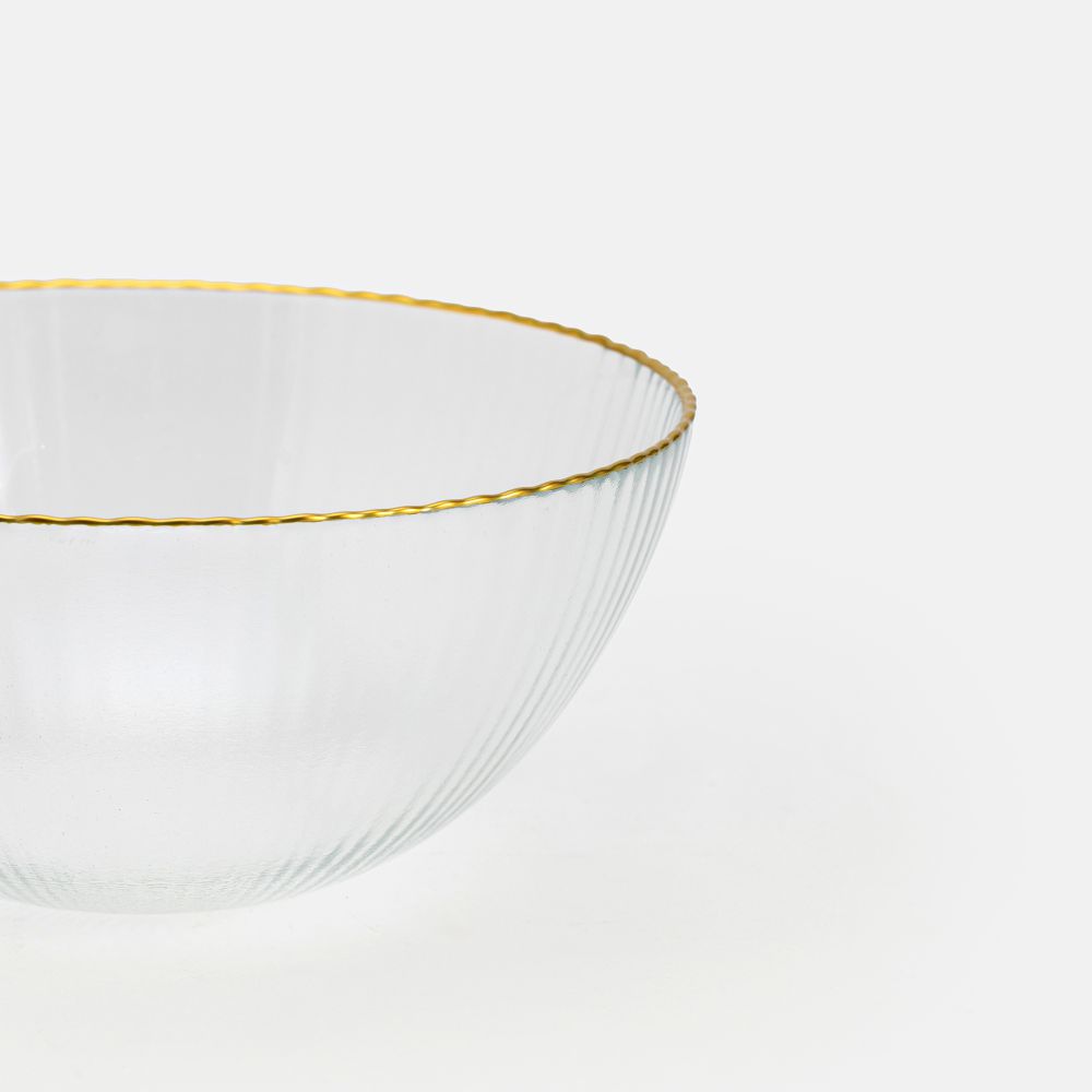 קערת הגשה מזכוכית לומי