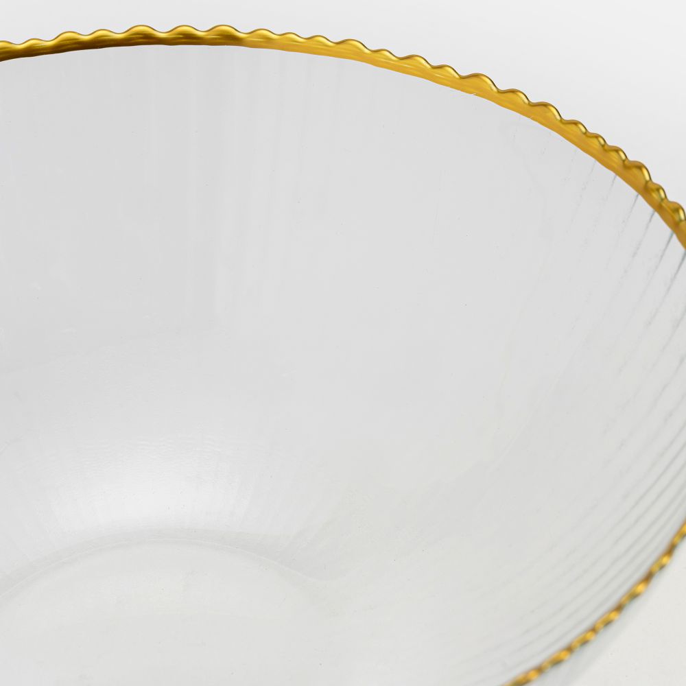 קערת הגשה מזכוכית לומי