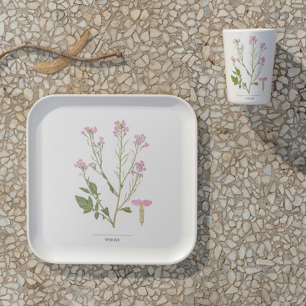 סט כלים לפיקניק ’פרחי ארצנו’