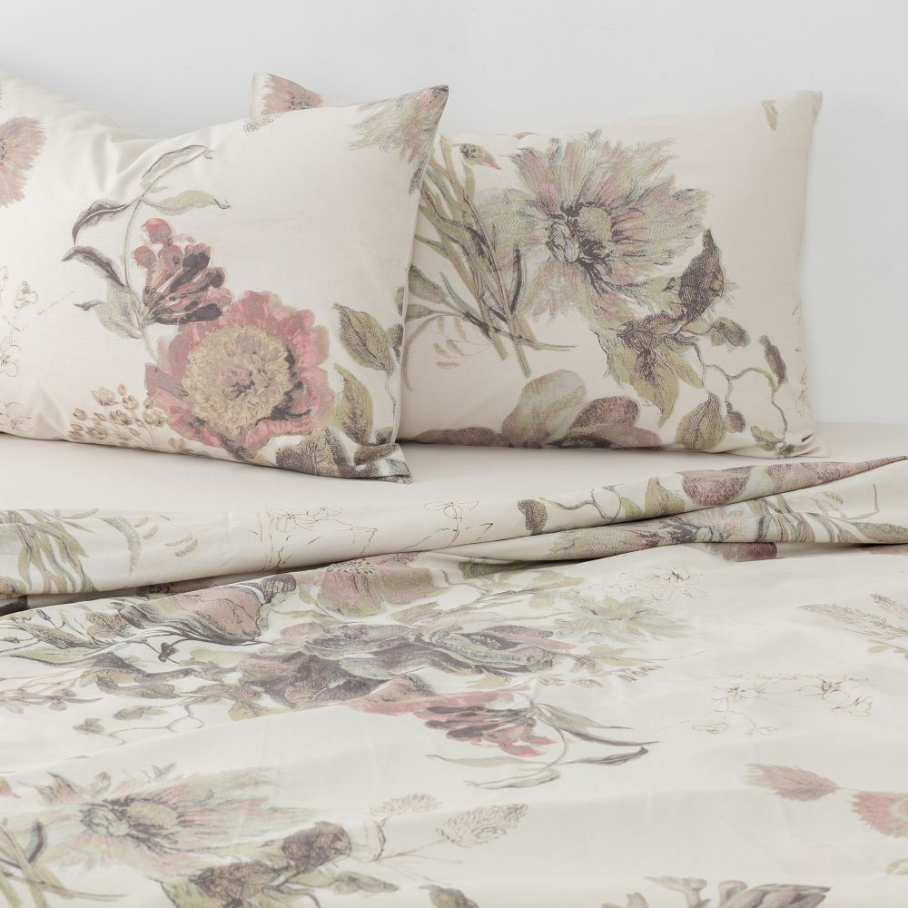 סט מצעי כותנה באריגת סאטן סידני