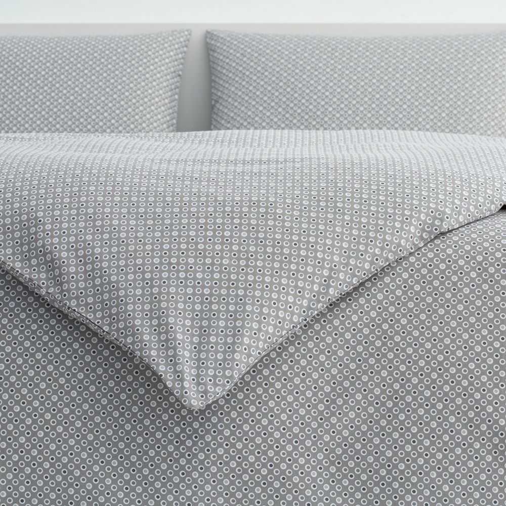 סט מצעי כותנה טיטניום