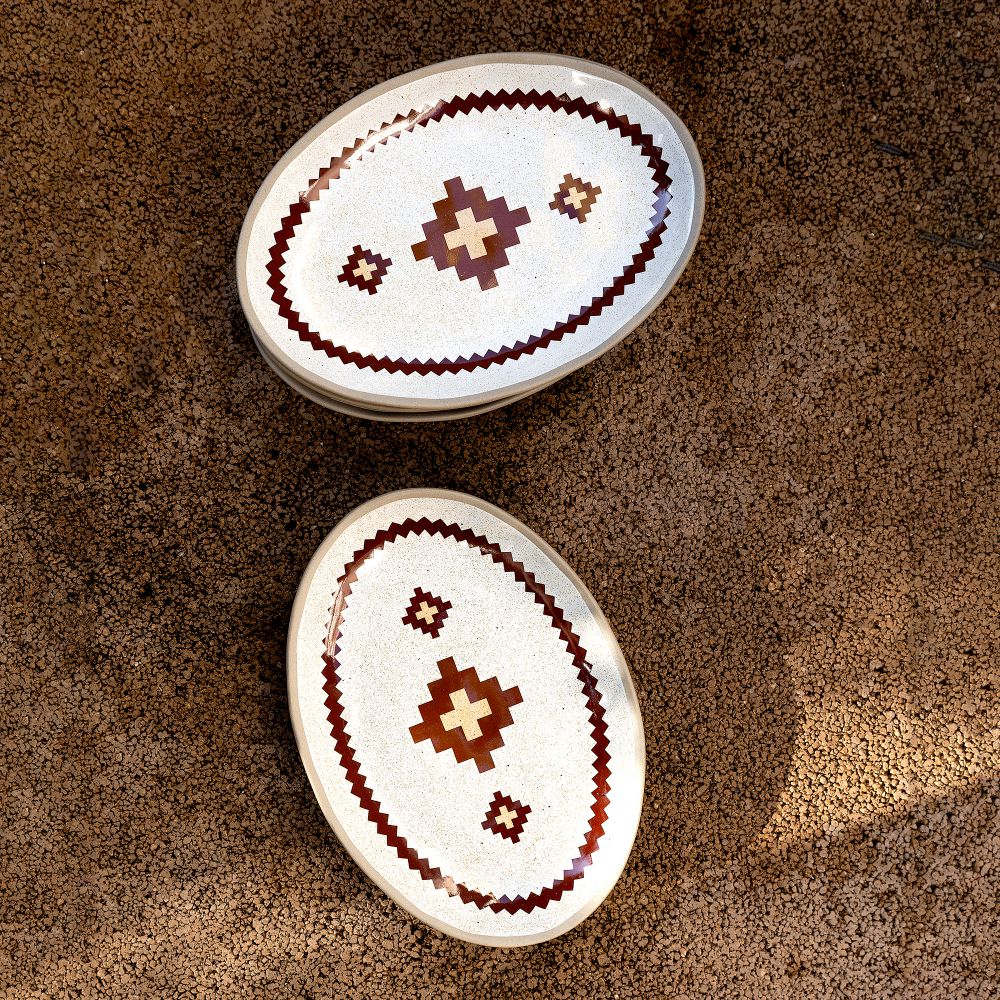 צלחת הגשה אובלית רויאל ג’יפסי