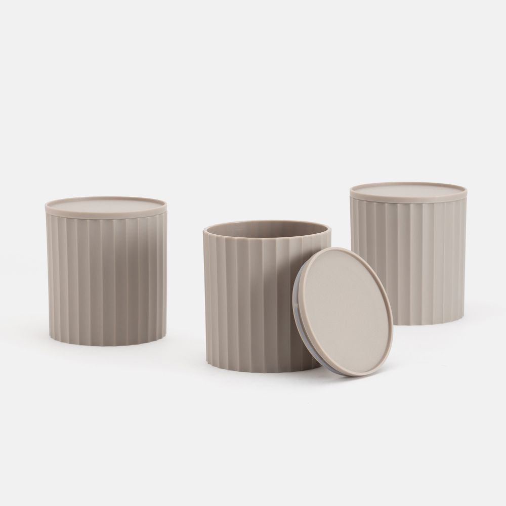 סט 3 אחסוניות פס