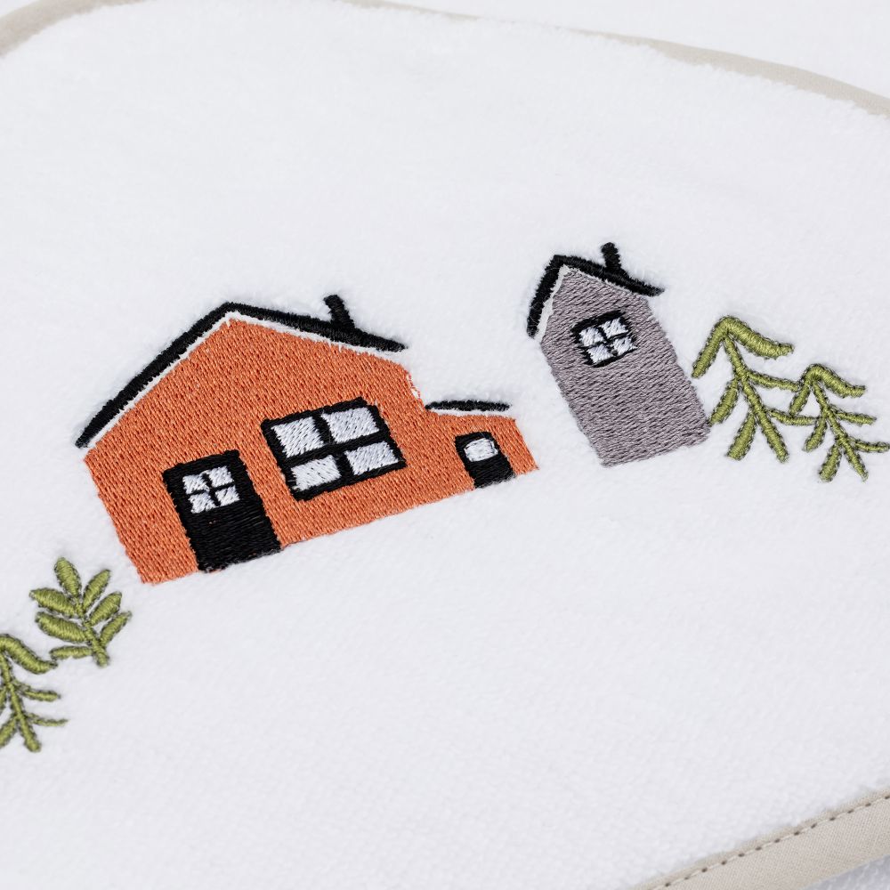 מגבת לתינוק עם כובע הום