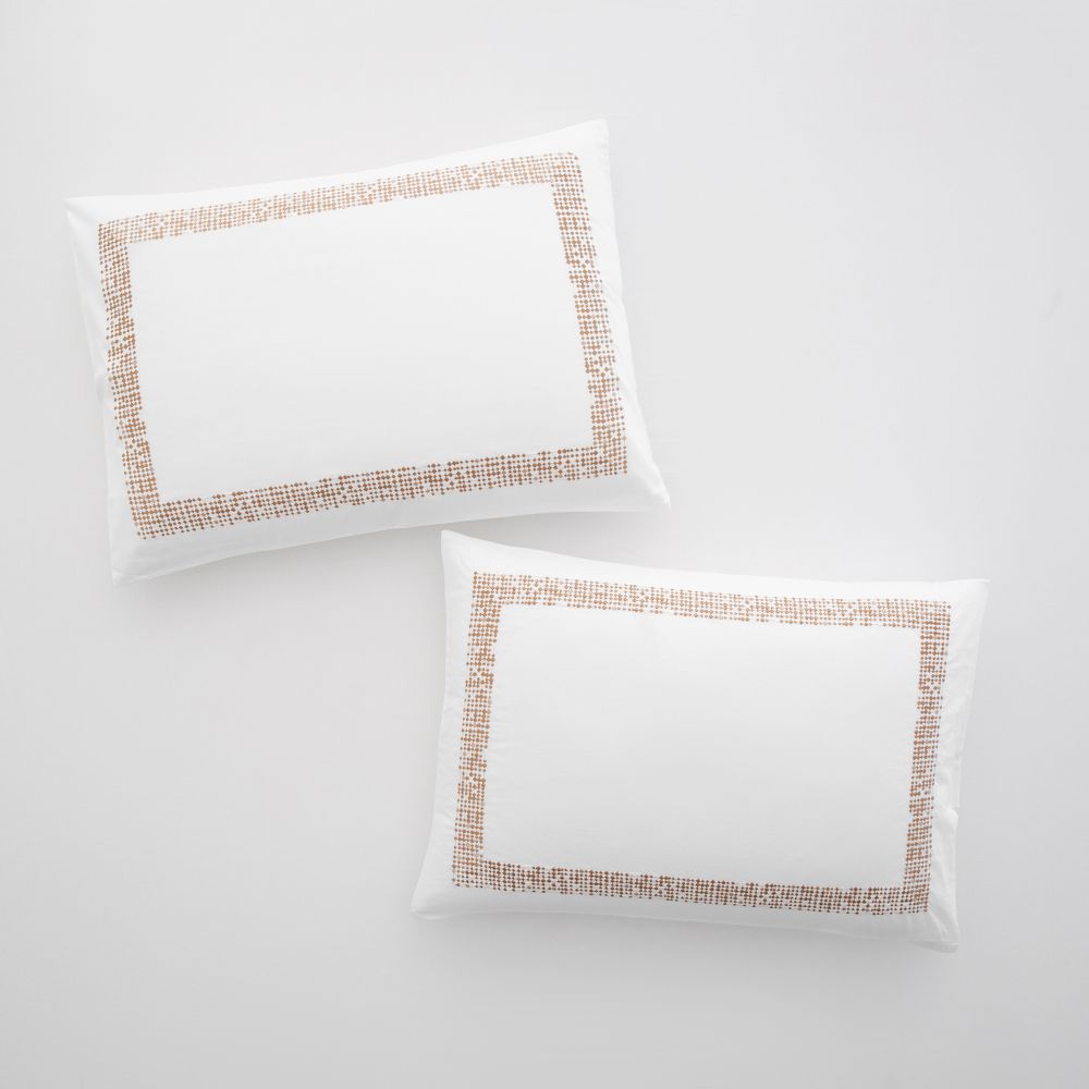 סט מצעי כותנה סאטן גולדי