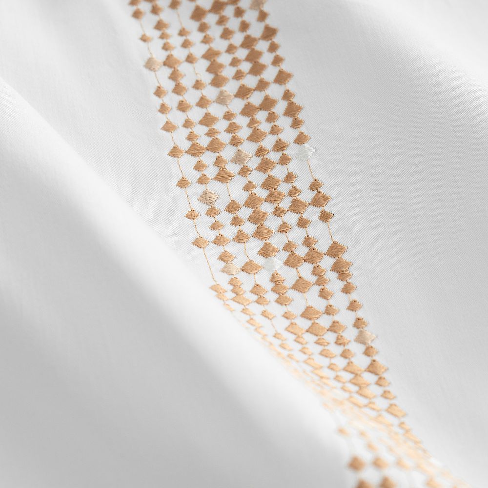 סט מצעי כותנה סאטן גולדי