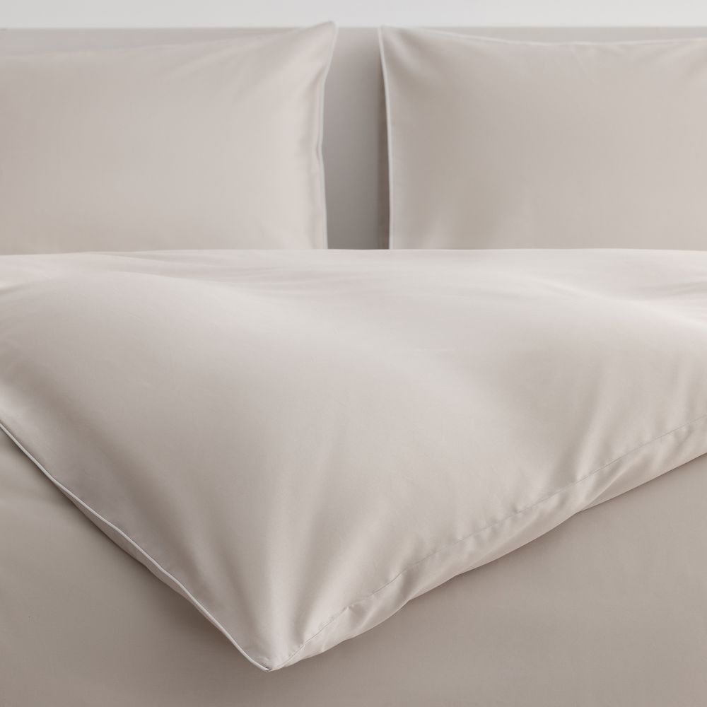 סט מצעי כותנה סאטן קרים