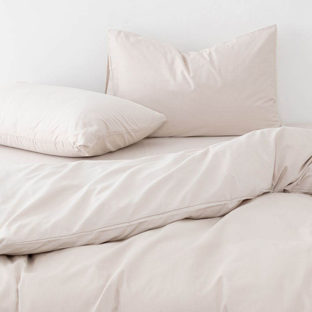 סט מצעי כותנה סאטן בייסיק