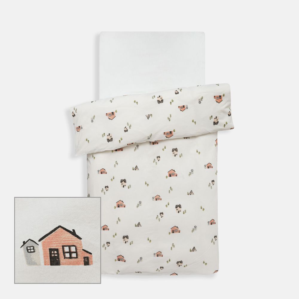 סט מצעי כותנה הום