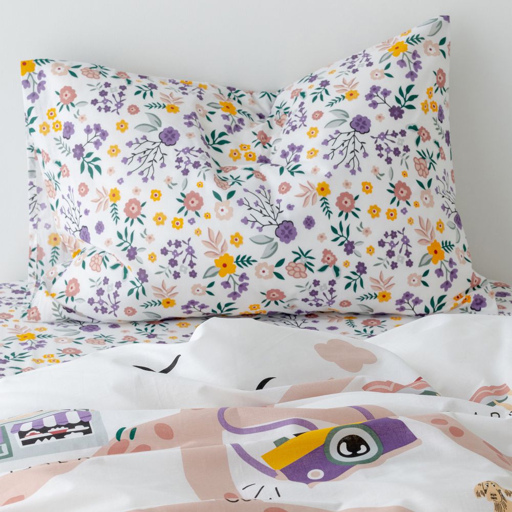 סט מצעי כותנה פטיסרי