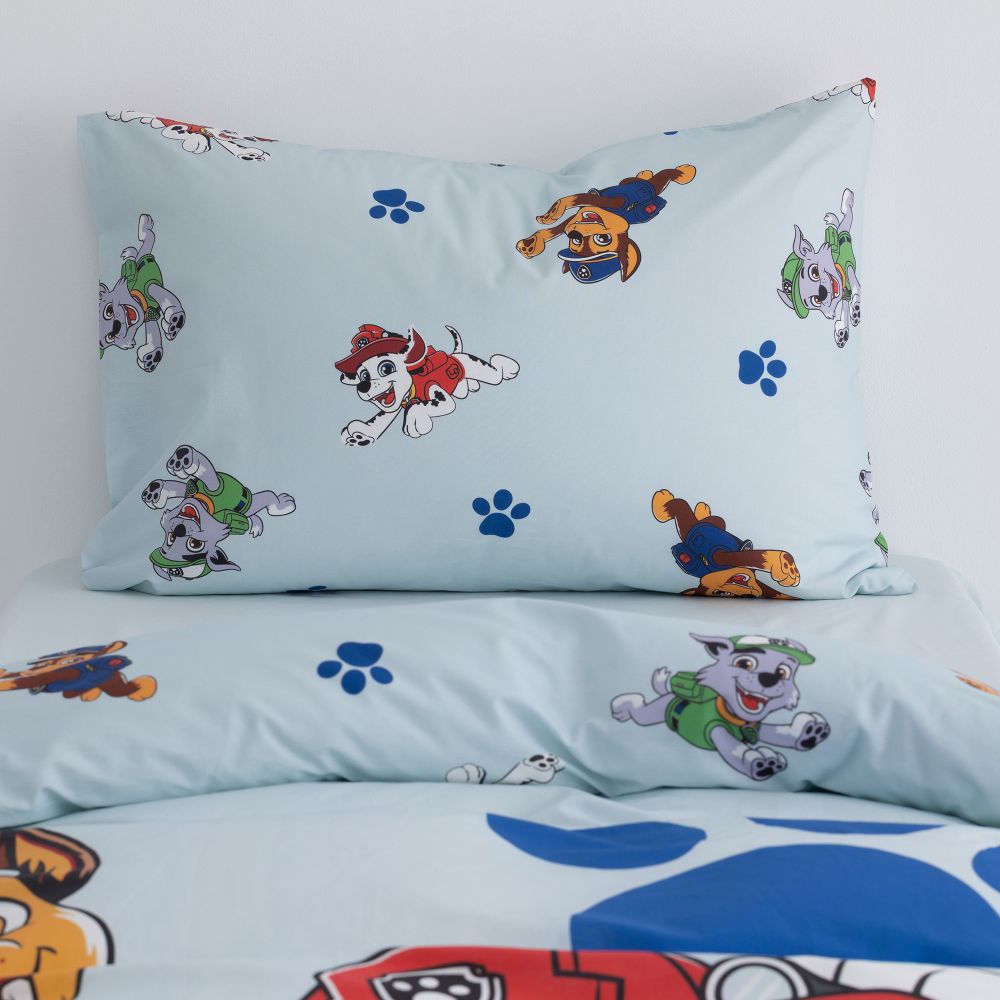 סט מצעי ילדים כותנה סרוקה צ’ייס- מפרץ ההרפתקאות