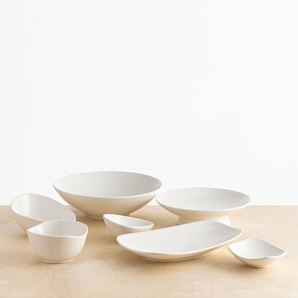 צלחת פורצלן להגשה קאליה