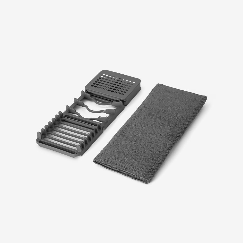 משטח ייבוש עם מתקן