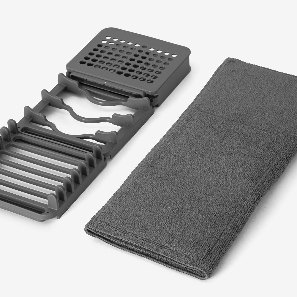 משטח ייבוש עם מתקן