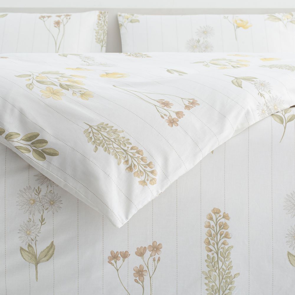 סט מצעי כותנה פלורה